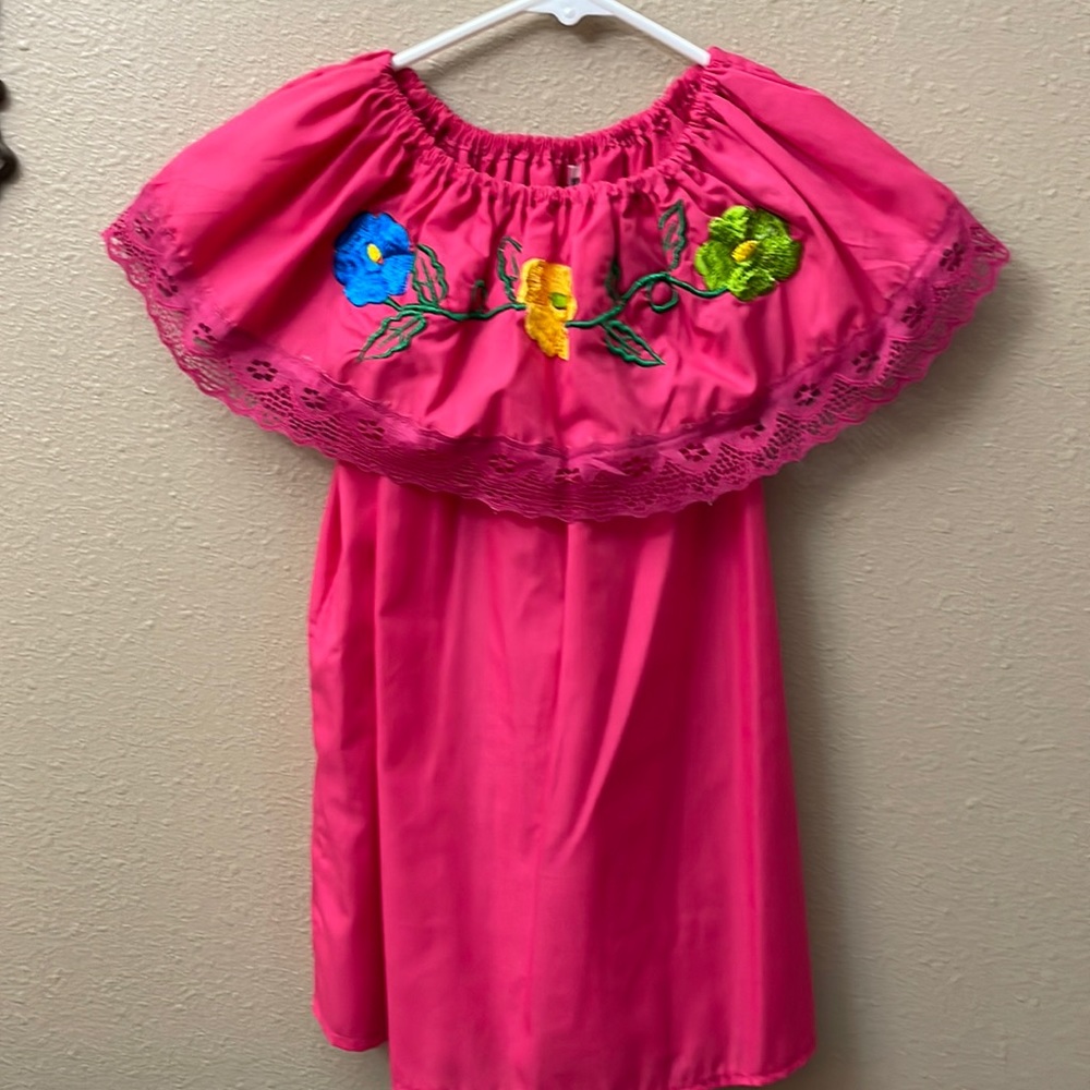 Girls Floral Blouse